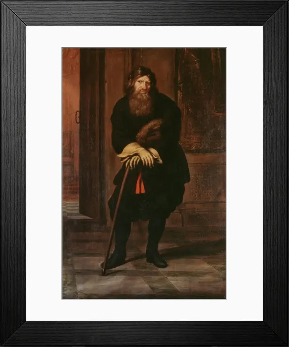 Framed Print : Per Olsson, died 1692, 1686. Creator: David Klocker Ehrenstrahl Framed Print : Per Olsson, died 1692, 1686. Creator: David Klocker Ehrenstrahl