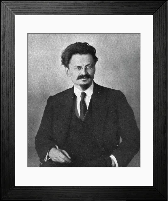 Framed Print : In Soviet Russia; One of the men of the hour: Trotsky, Commissioner for Foreign Affairs, 1917 Creator: Unknown Framed Print : In Soviet Russia; One of the men of the hour: Trotsky, Commissioner for Foreign Affairs, 1917 Creator: Unknown