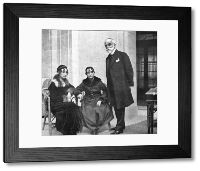 Framed Print : Coup d'etat in Portugal; Awaiting exile: Doctor Bernardino Machado.. 1917. Creator: Unknown Framed Print : Coup d'etat in Portugal; Awaiting exile: Doctor Bernardino Machado.. 1917. Creator: Unknown