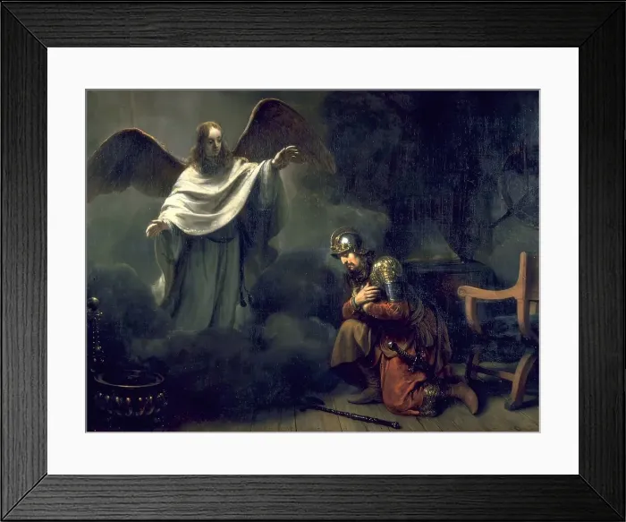 Framed Print : Vision of Cornelius the Centurion, 1664. Creator: Gerbrand van den Eeckhout Framed Print : Vision of Cornelius the Centurion, 1664. Creator: Gerbrand van den Eeckhout