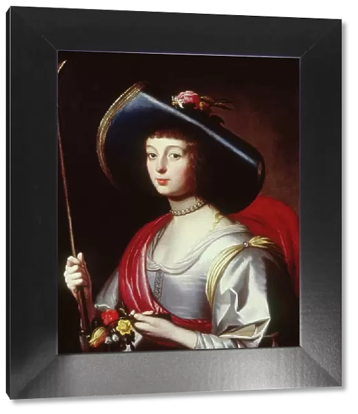 Portrait of a Lady of the Court as a Shepherdess, c1628. Creator: Gerrit van Honthorst