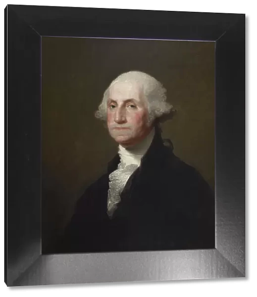 Portrait of George Washington, 1825. Creator: Gilbert Stuart