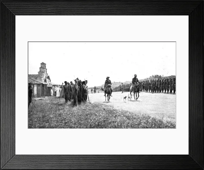 Framed Print : Conquest of German East Africa; On May 8, 1916, Belgian Colonel Molitor... 1916. Creator: Unknown Framed Print : Conquest of German East Africa; On May 8, 1916, Belgian Colonel Molitor... 1916. Creator: Unknown