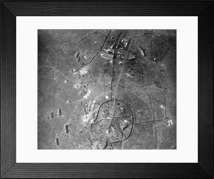 Framed Print : Conquest of German East Africa; Main part of defensive organisation of the port of Ujiji...1917. Creator: Unknown Framed Print : Conquest of German East Africa; Main part of defensive organisation of the port of Ujiji...1917. Creator: Unknown