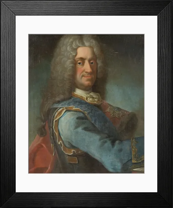 Framed Print : Ture Gabriel Bielke, 1684-1763, count, c18th century. Creator: Martin van Meytens Framed Print : Ture Gabriel Bielke, 1684-1763, count, c18th century. Creator: Martin van Meytens