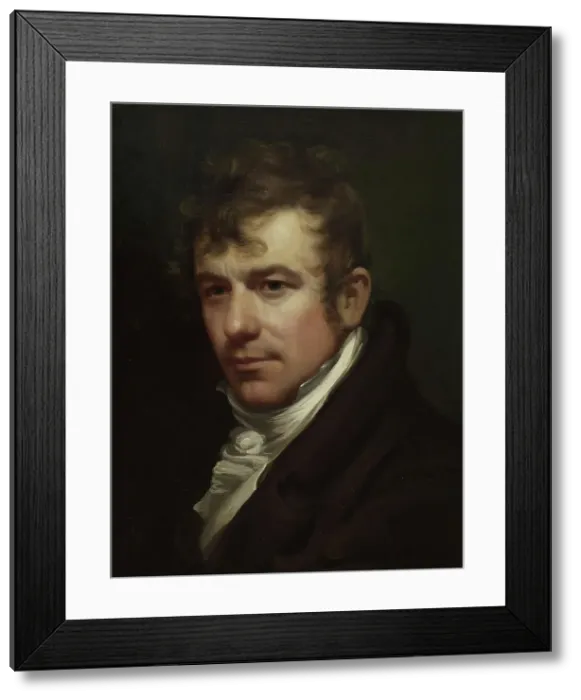 Framed Print : Self-Portrait, c1812. Creator: John Wesley Jarvis Framed Print : Self-Portrait, c1812. Creator: John Wesley Jarvis