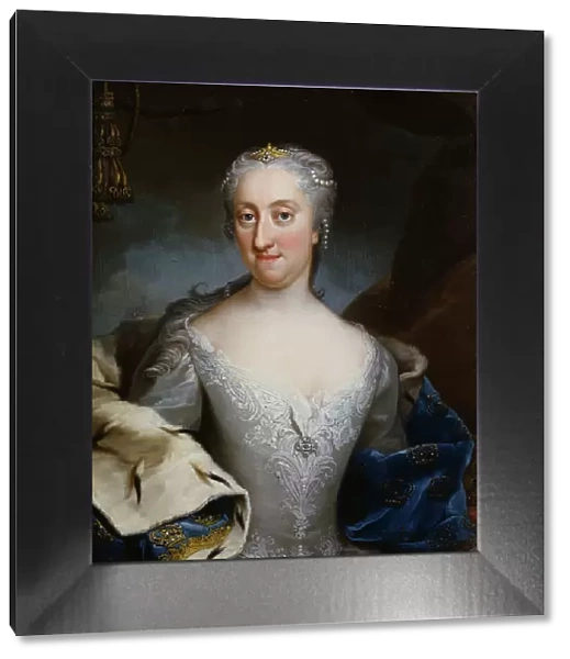 Ulrika Eleonora d.y. 1688-1741, Queen of Sweden, 1730. Creator: Martin van Meytens
