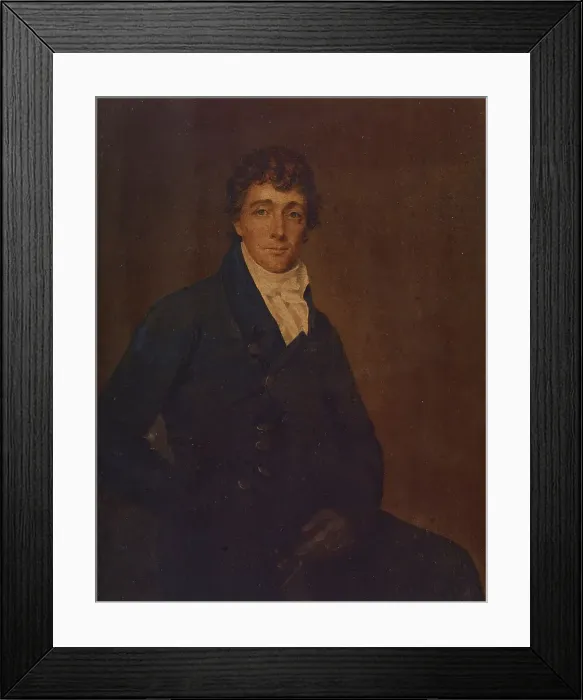 Framed Print : Francis Scott Key (1779-1830), 1816. Creator: Joseph Wood Framed Print : Francis Scott Key (1779-1830), 1816. Creator: Joseph Wood