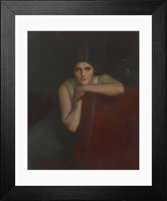 Framed Print : Study of Juliette, 1905. Creator: Julius LeBlanc Stewart Framed Print : Study of Juliette, 1905. Creator: Julius LeBlanc Stewart