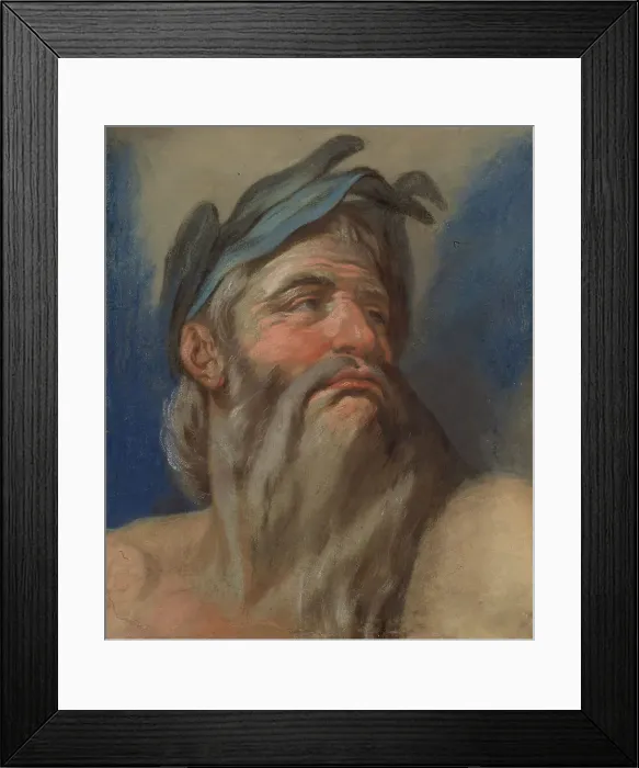 Framed Print : River God, c18th century. Creator: Unknown Framed Print : River God, c18th century. Creator: Unknown