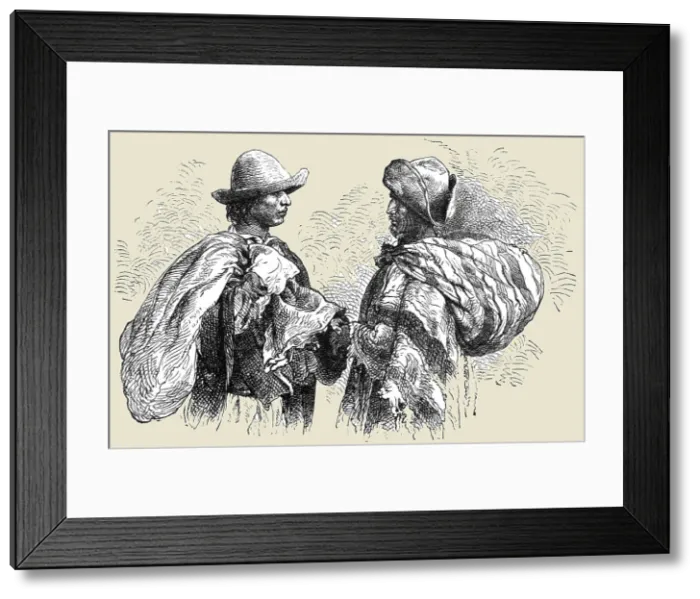 Framed Print : Emigrants from Bolivia; About the Chincha Islands, 1875. Creator: Unknown Framed Print : Emigrants from Bolivia; About the Chincha Islands, 1875. Creator: Unknown