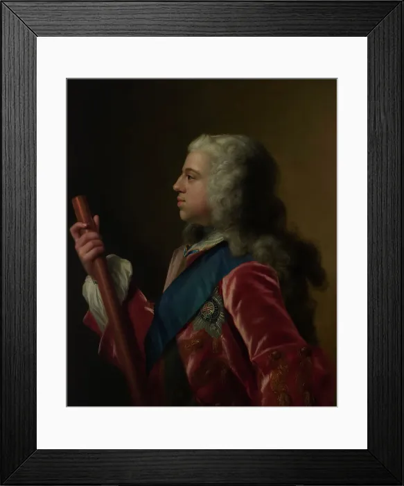 Framed Print : Stadhouder William IV, Prince of Orange, after 1734. Creator: Philip Van Dijk Framed Print : Stadhouder William IV, Prince of Orange, after 1734. Creator: Philip Van Dijk