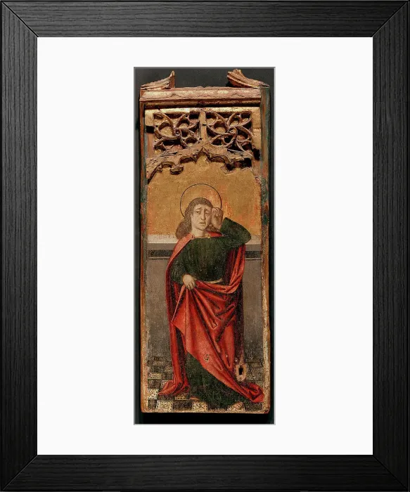 Framed Print : St John Mourning, 17th century. Creator: Unknown Framed Print : St John Mourning, 17th century. Creator: Unknown