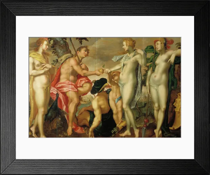 Framed Print : The Judgement of Paris. Creator: Søren Kiær Framed Print : The Judgement of Paris. Creator: Søren Kiær