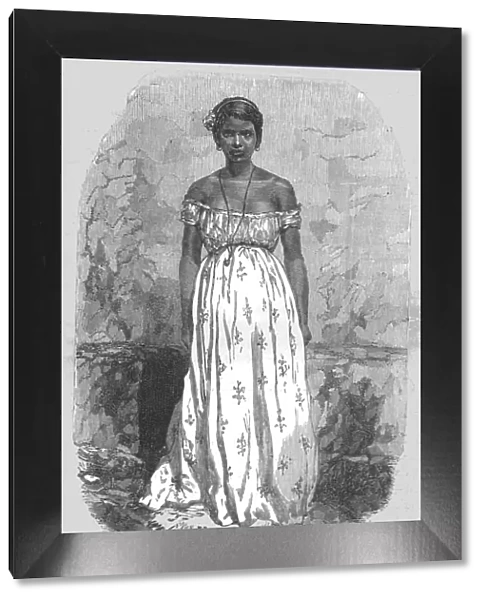 Half-caste girl of Manaos; Indian-Rubber Groves of the Amazons, 1875. Creator: Unknown
