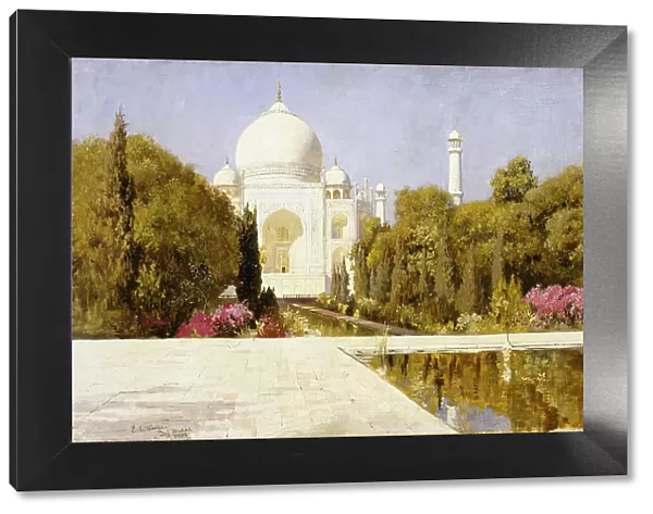 The Taj Mahal, 1883. Creator: Edwin Lord Weeks
