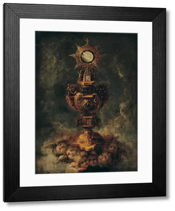Framed Print : The Eucharist, 1660. Creator: Unknown Framed Print : The Eucharist, 1660. Creator: Unknown