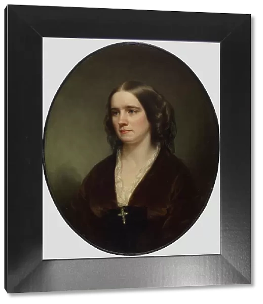 Portrait of Ellen Harper Walters, c1859. Creator: George Augustus Baker