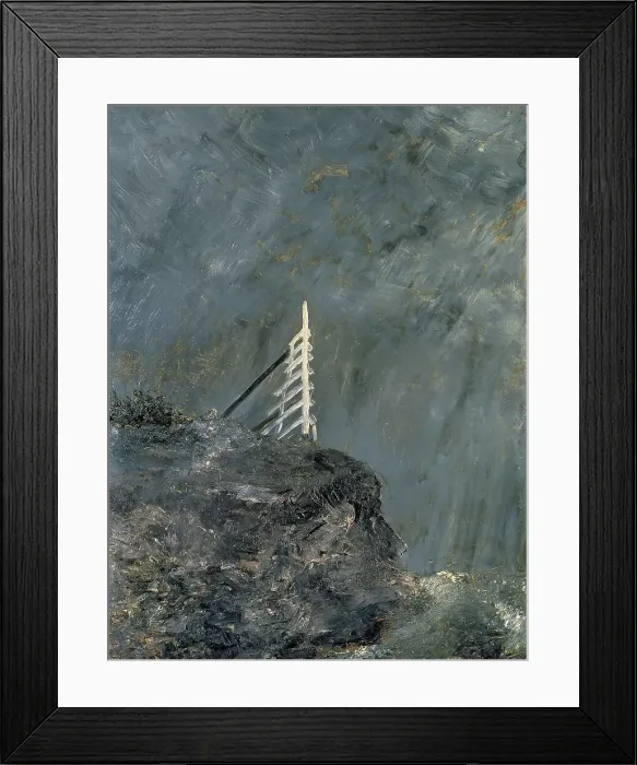 Framed Print : The White Mare II. Creator: August Strindberg Framed Print : The White Mare II. Creator: August Strindberg