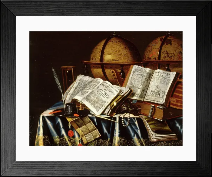 Framed Print : Vanitas Still Life, c1665. Creator: Adam Bernaert. Vanitas Still Life, c1665. Creator: Adam Bernaert Framed Print : Vanitas Still Life, c1665. Creator: Adam Bernaert. Vanitas Still Life, c1665. Creator: Adam Bernaert