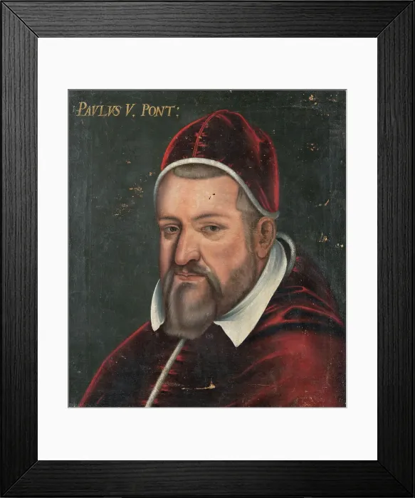 Framed Print : The Pope Paulus V, c16th century. Creator: Anon Framed Print : The Pope Paulus V, c16th century. Creator: Anon