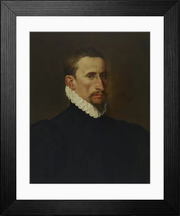 Framed Print : Portrait of a Gentleman, 1560-1569. Creator: Frans Floris Framed Print : Portrait of a Gentleman, 1560-1569. Creator: Frans Floris