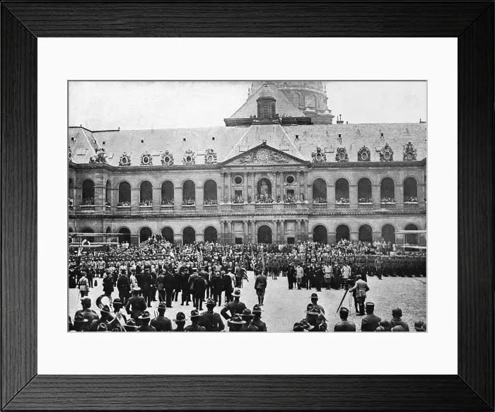 Framed Print : Independence Day in Paris; On July 4, 1917, the beginning of the Franco-American... 1917. Creator: Unknown. Independence Day in Paris; On July 4, 1917, the beginning of the Franco-American... 1917. Creator: Unknown Framed Print : Independence Day in Paris; On July 4, 1917, the beginning of the Franco-American... 1917. Creator: Unknown. Independence Day in Paris; On July 4, 1917, the beginning of the Franco-American... 1917. Creator: Unknown