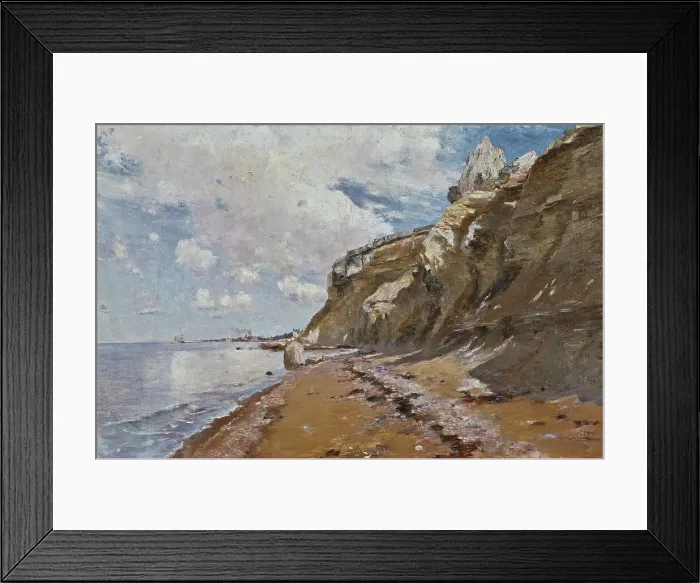 Framed Print : Part of the Shore near Visby, late 19th-early 20th century. Creator: Knut Axel Lindman Framed Print : Part of the Shore near Visby, late 19th-early 20th century. Creator: Knut Axel Lindman