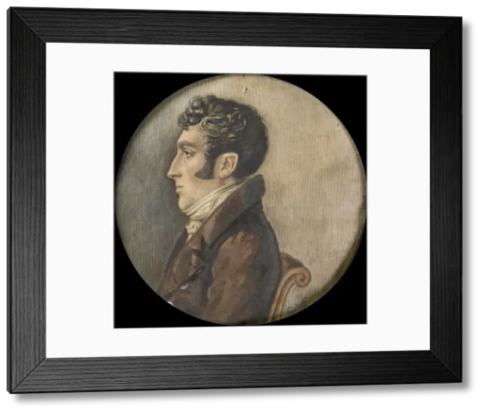 Framed Print : Portrait of Frederik Willem van Limburg Stirum (1774-1850), 1810-1815. Creator: Pierre Joseph Gauthier Framed Print : Portrait of Frederik Willem van Limburg Stirum (1774-1850), 1810-1815. Creator: Pierre Joseph Gauthier