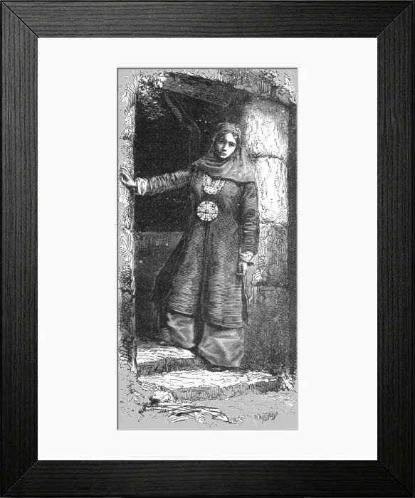 Framed Print : Women of Bokhara; Notes on Western Turkistan, 1875. Creator: Unknown Framed Print : Women of Bokhara; Notes on Western Turkistan, 1875. Creator: Unknown