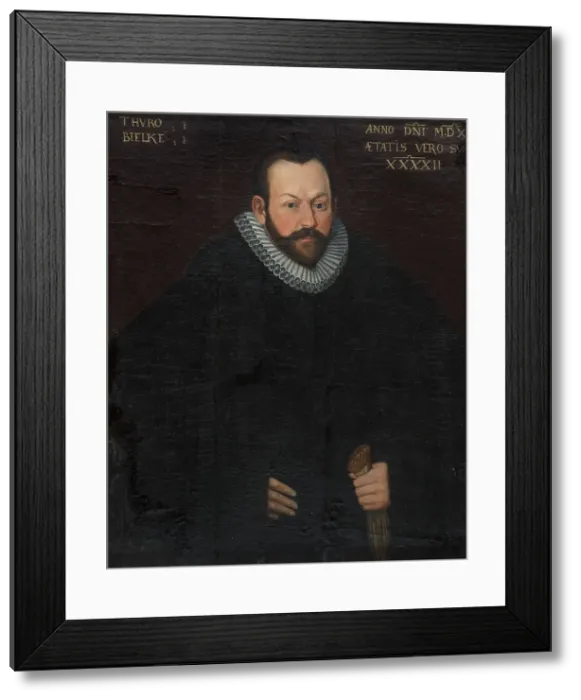 Framed Print : Ture Bielke of Åkerö, 1548-1600, 1590. Creator: Anon Framed Print : Ture Bielke of Åkerö, 1548-1600, 1590. Creator: Anon