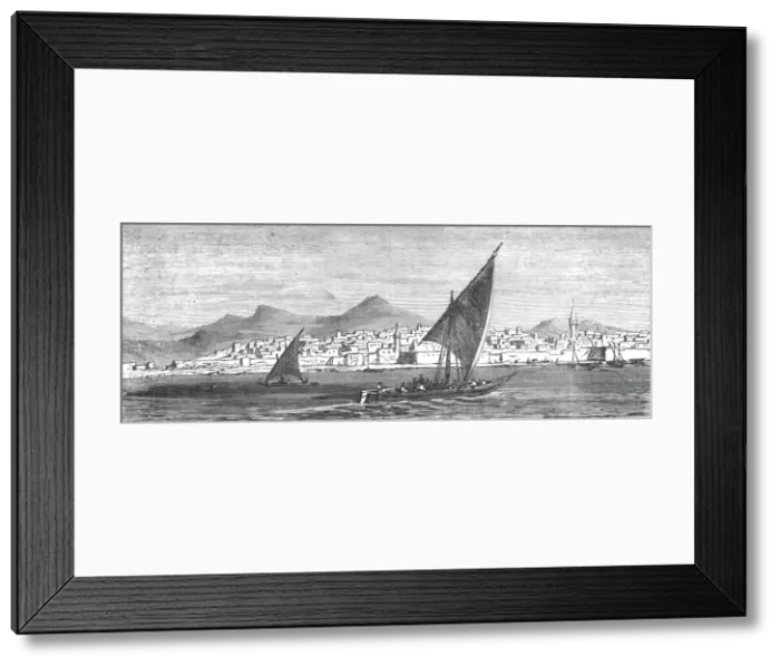 Framed Print : Djiddah; The Red Sea, 1875. Creator: Unknown Framed Print : Djiddah; The Red Sea, 1875. Creator: Unknown