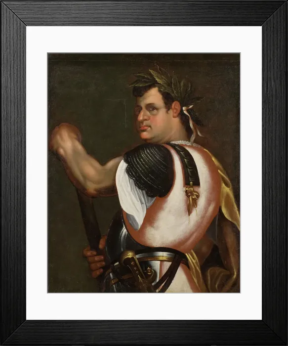 Framed Print : Vespasian, unknown date. Creator: Anon Framed Print : Vespasian, unknown date. Creator: Anon