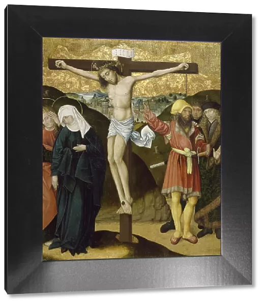 Altarpiece with the Passion of Christ: Crucifixion, c1480-1495. Creator: Unknown
