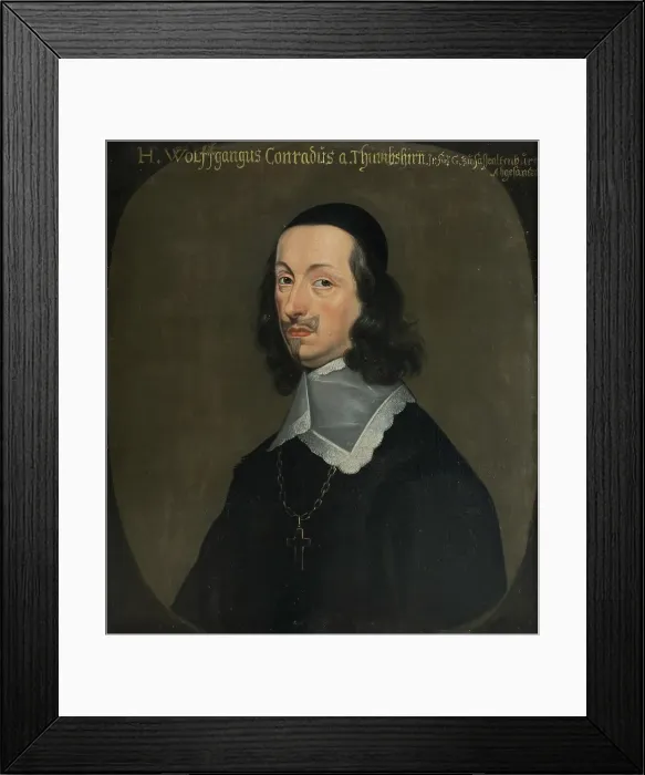 Framed Print : Wolfgang Konrad von Thumbsirn, 1604-1667, c1630s. Creator: Anon Framed Print : Wolfgang Konrad von Thumbsirn, 1604-1667, c1630s. Creator: Anon