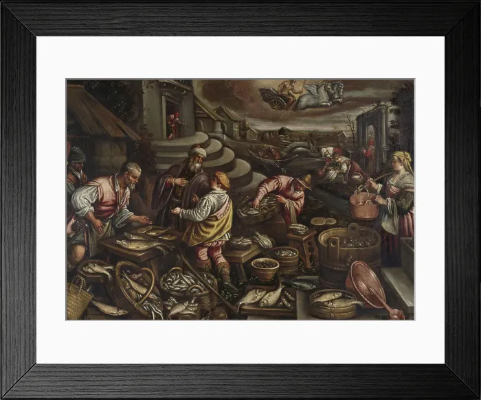 Framed Print : Water, c16th century. Creator: Unknown Framed Print : Water, c16th century. Creator: Unknown