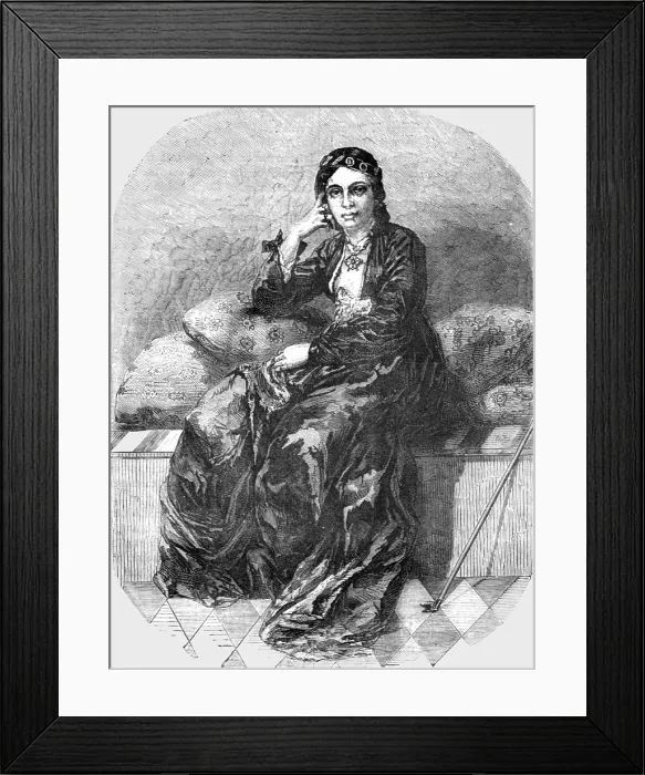 Framed Print : Armenian Lady; The Caucasus, 1875. Creator: Unknown Framed Print : Armenian Lady; The Caucasus, 1875. Creator: Unknown