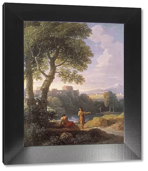 Landscape of the Roman 'Compagna', c1700-1740. Creator: Jan Frans van Bloemen. Landscape of the Roman 'Compagna', c1700-1740. Creator: Jan Frans van Bloemen