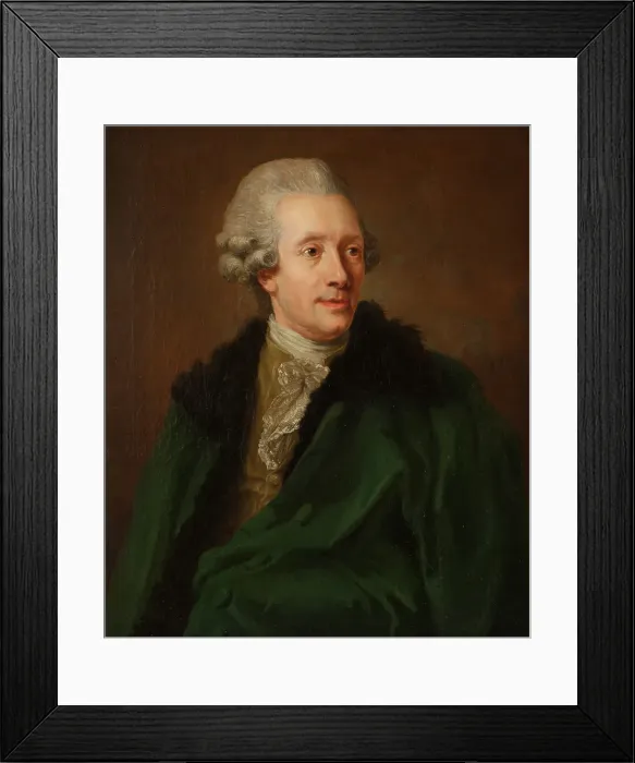 Framed Print : The Artist's Father, 1785. Creator: Carl Fredrik von Breda Framed Print : The Artist's Father, 1785. Creator: Carl Fredrik von Breda