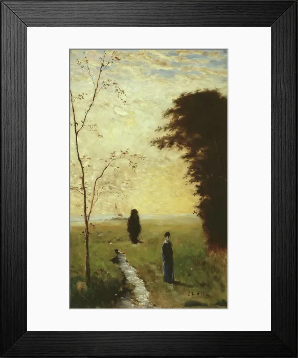 Framed Print : Sister Anna, 1877. Creator: Carl Fredrik Hill Framed Print : Sister Anna, 1877. Creator: Carl Fredrik Hill