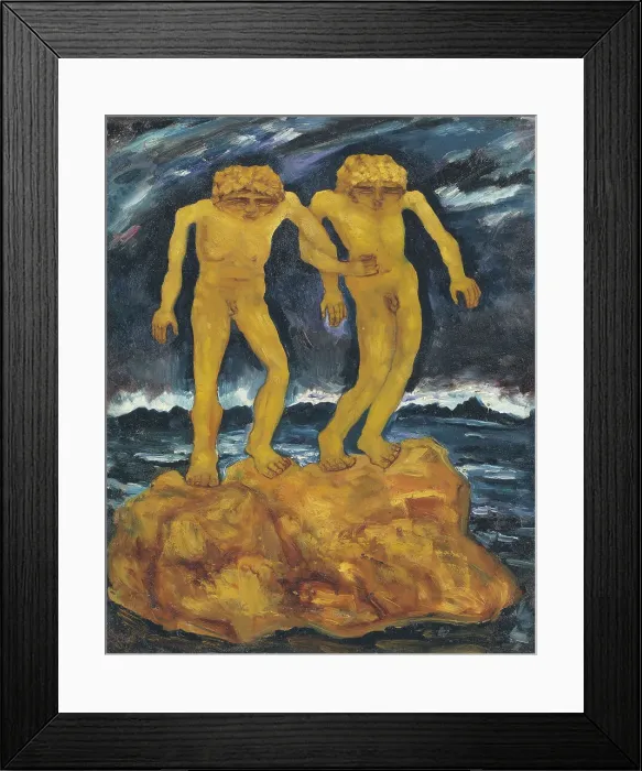 Framed Print : The Last Human Beings. Creator: Carl Fredrik Hill Framed Print : The Last Human Beings. Creator: Carl Fredrik Hill