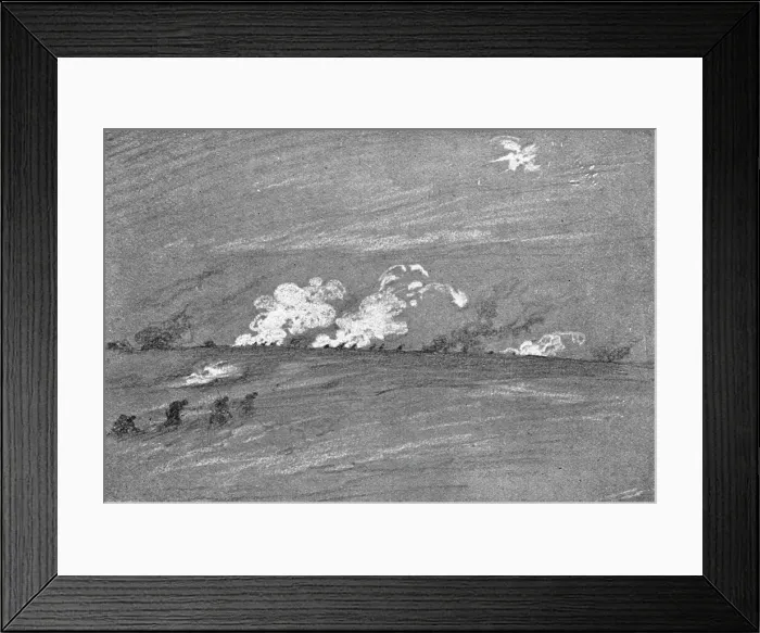 Framed Print : The Battle Seen by a Combatant; H-Hour (5:16 a.m.) of D-Day (October 23)...1917 Creator: F Elim