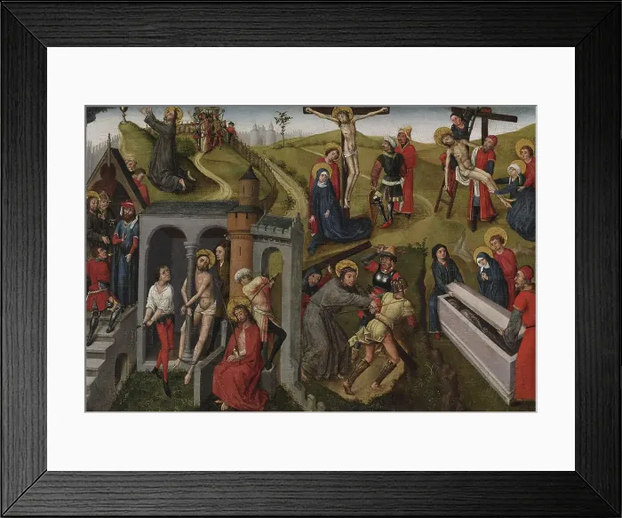 Framed Print : Passion of Christ, c1440-1460. Creator: Unknown Framed Print : Passion of Christ, c1440-1460. Creator: Unknown