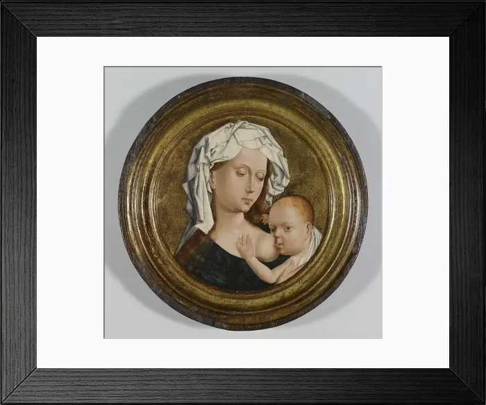 Framed Print : Madonna and Child, c1430-1450. Creator: Unknown Framed Print : Madonna and Child, c1430-1450. Creator: Unknown