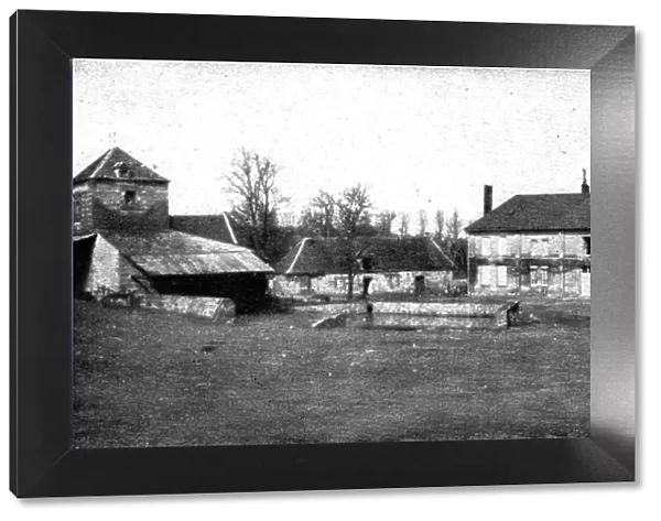 Hours of Victory; Malmaison farm in 1914, before the war, 1917 Creator: Unknown