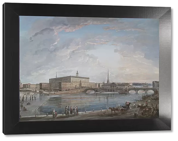 View of Stockholm, c18th century. Creator: Elias Martin
