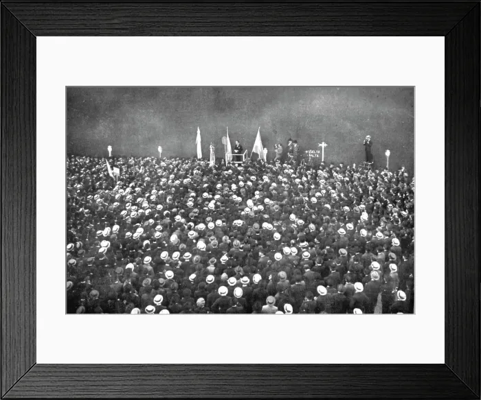 Framed Print : Latin America Against Germany; July 14, 1917, in Buenos-Aires: a crowd... 1917 Creator: Unknown Framed Print : Latin America Against Germany; July 14, 1917, in Buenos-Aires: a crowd... 1917 Creator: Unknown