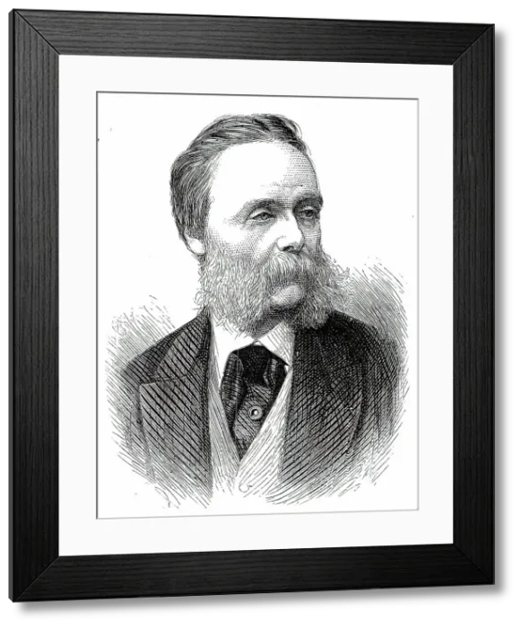Framed Print : The late Mr. Egron Lundgren, 1876. Creator: Unknown Framed Print : The late Mr. Egron Lundgren, 1876. Creator: Unknown
