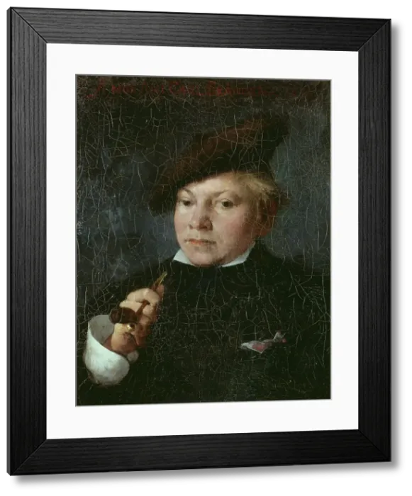 Framed Print : Carl Skånberg, the Artist, 1878. Creator: Carl Larsson Framed Print : Carl Skånberg, the Artist, 1878. Creator: Carl Larsson