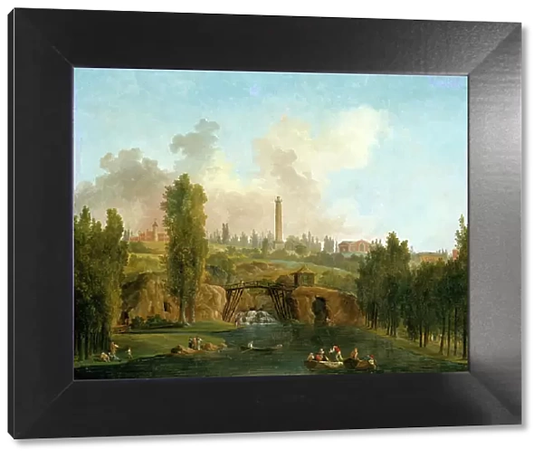 View of the Park of Méréville, 1790. Creator: Hubert Robert